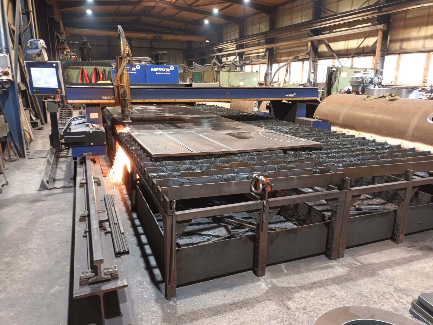 Machine de découpe plasma / gaz Messer Multitherm