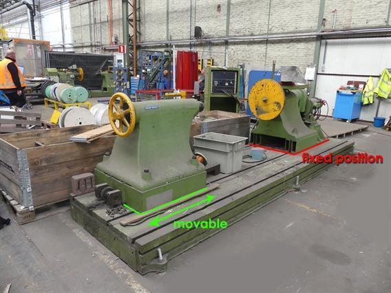 Ligne de refendage ZM decoiler / recoiler / rewinder