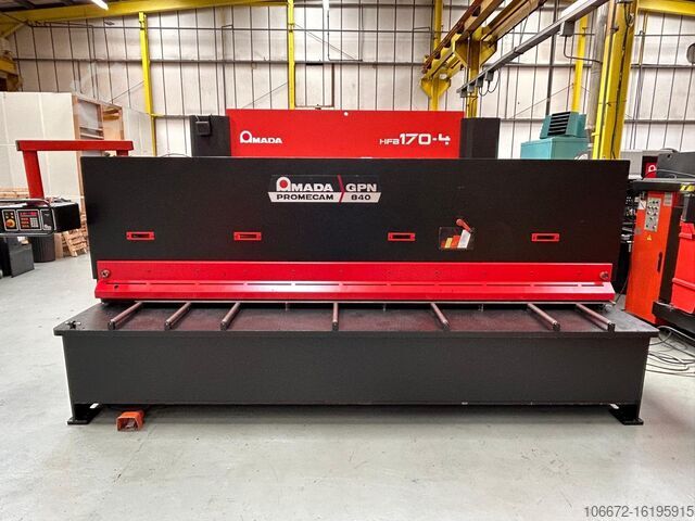 Plate shear AMADA PROMECAM GPN 840