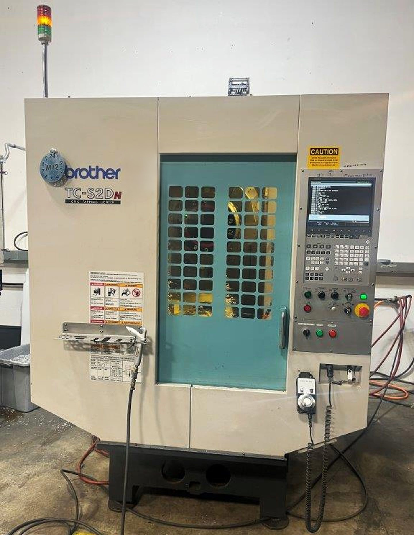 2012 Brother TC-S2DN 5-Axes Table d'Index Nikken CNC Centre de Taraudage