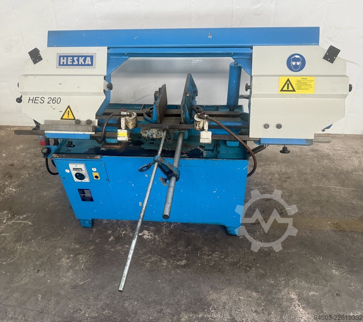 Horizontal band saw HESKA HES 260
