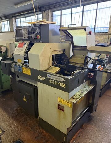 Tour cnc à poupée mobile STAR SH 12 d'occasion