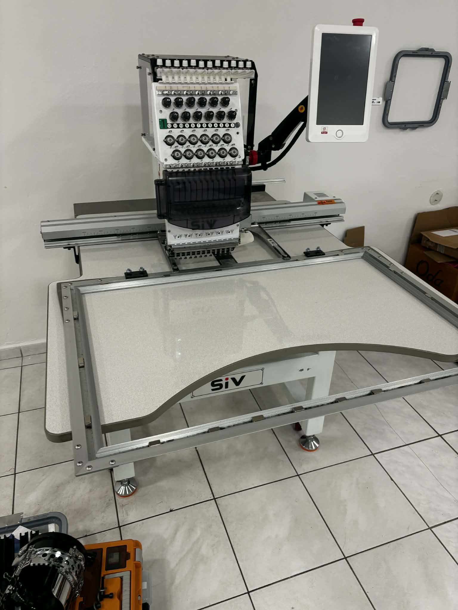 Machine à broder grand format SiV Flat embroidery machine Hot deal