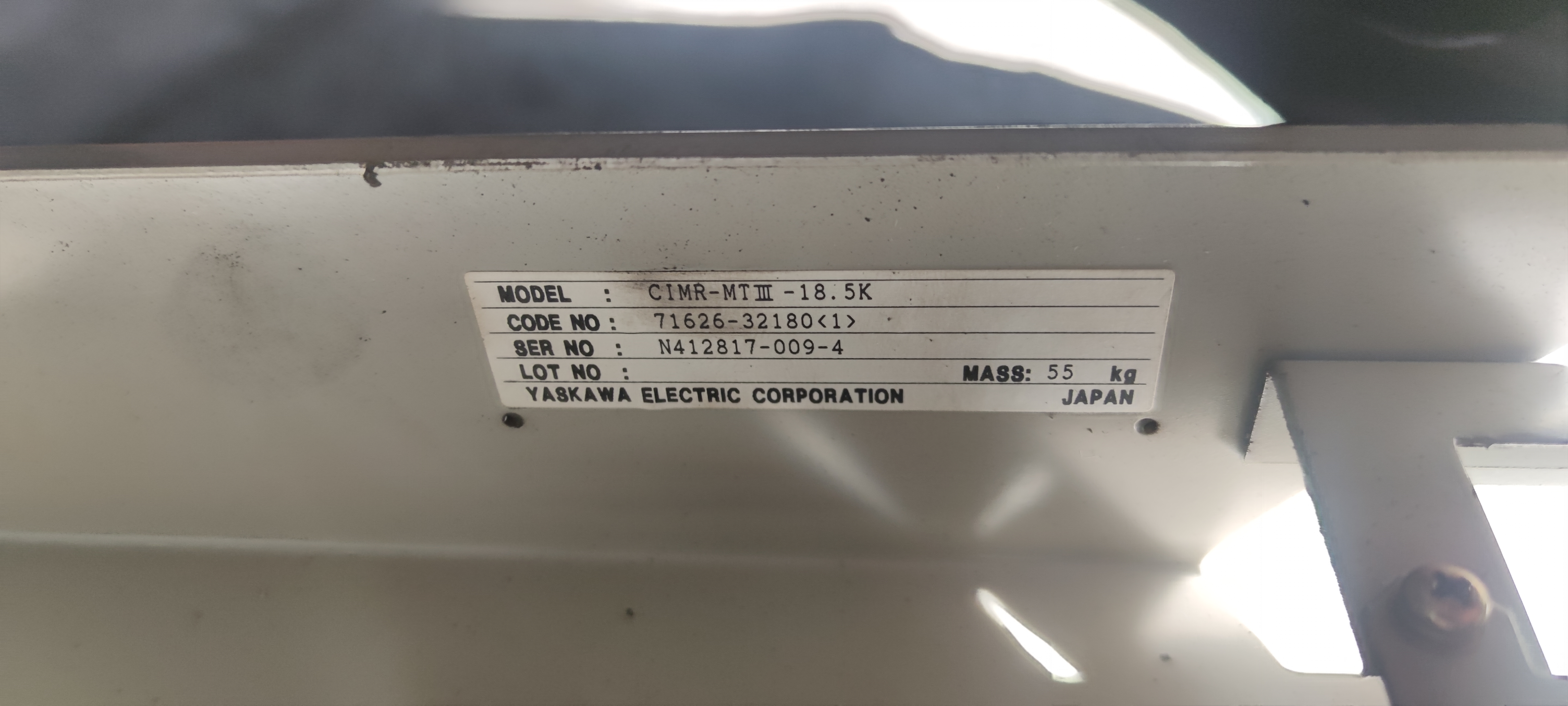 Yaskawa CIMR-MTIII-18.5K