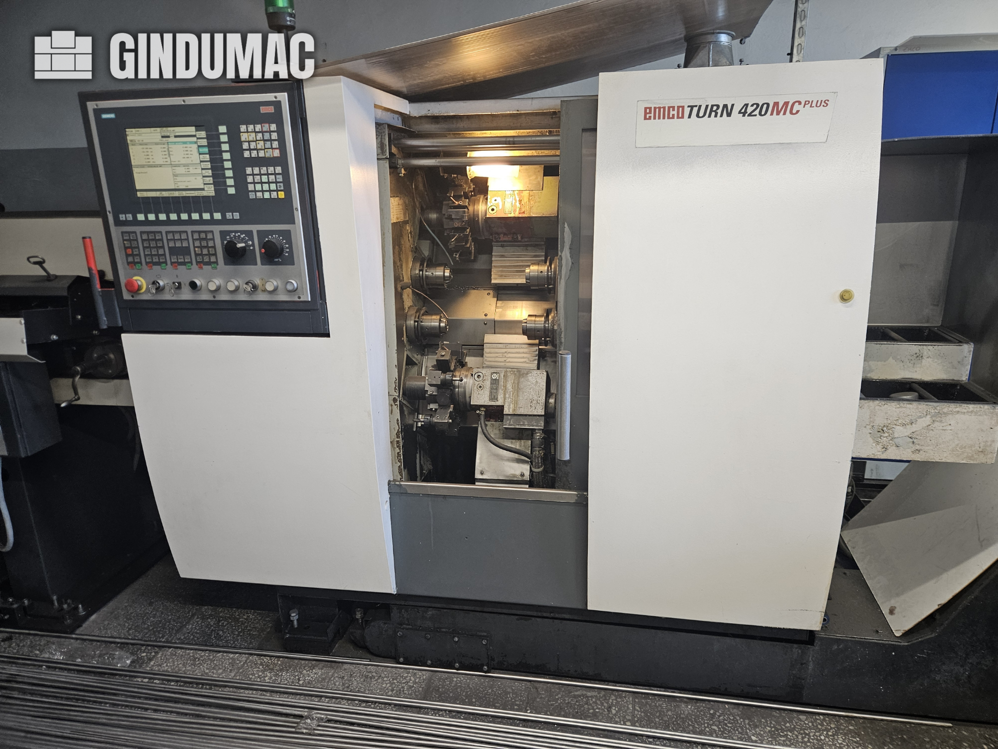 Tour CNC EMCO Turn 420 MC Plus