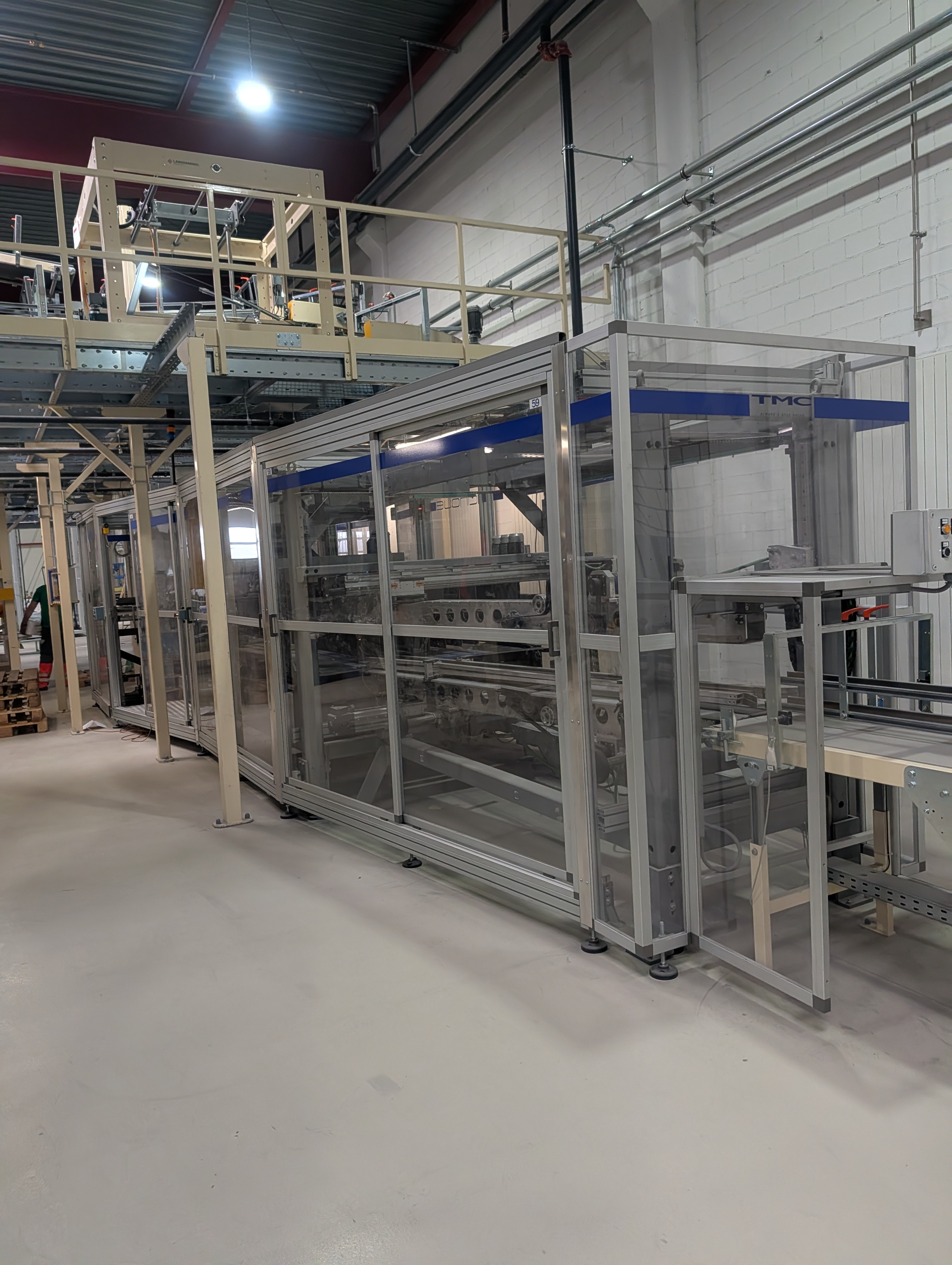 Machine de coupe et de façonnage du verre TMC cinque bundler