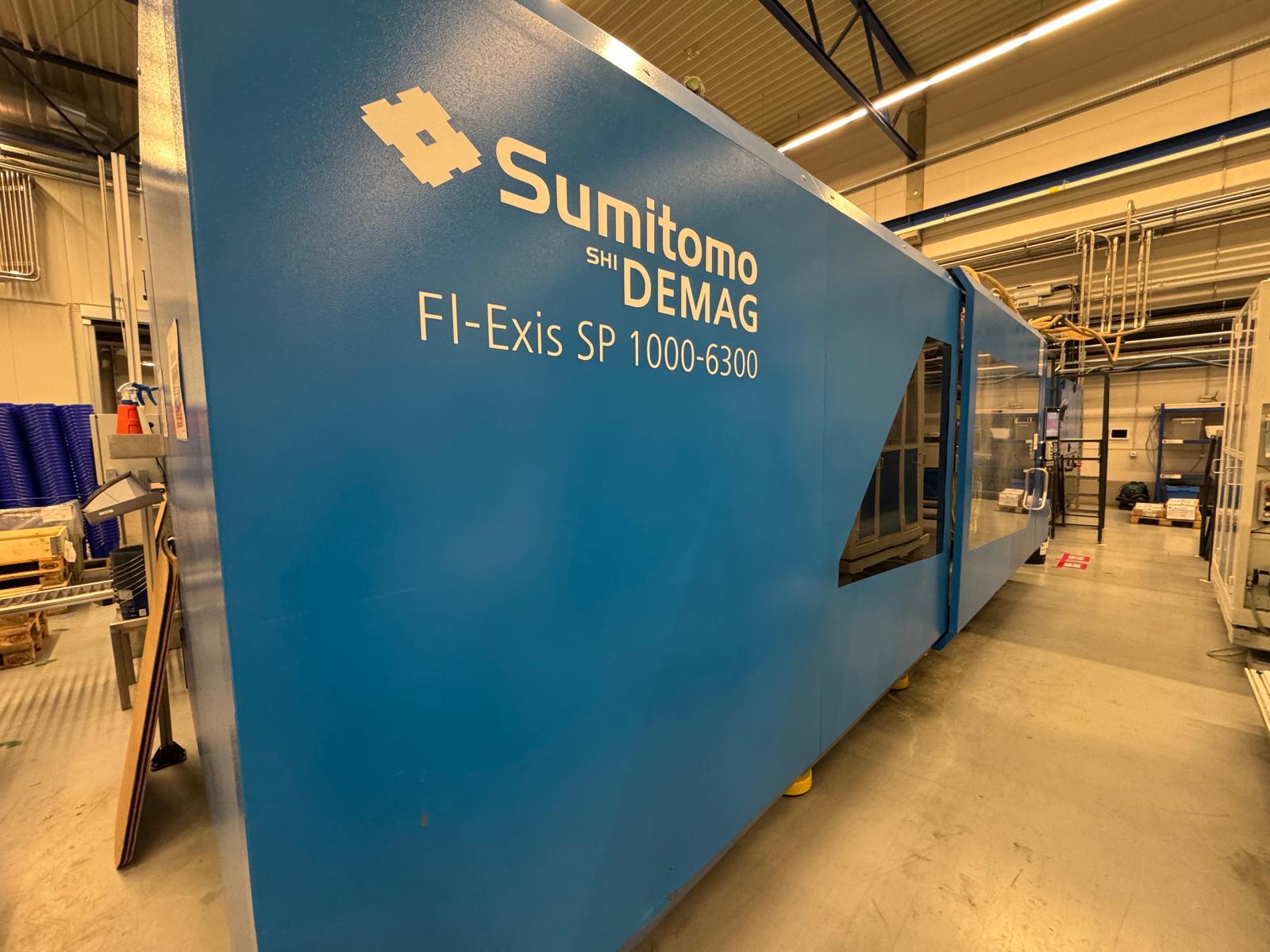 Presse à injecter Sumitomo Demag EL-EXIS SP 1000/1195-6300