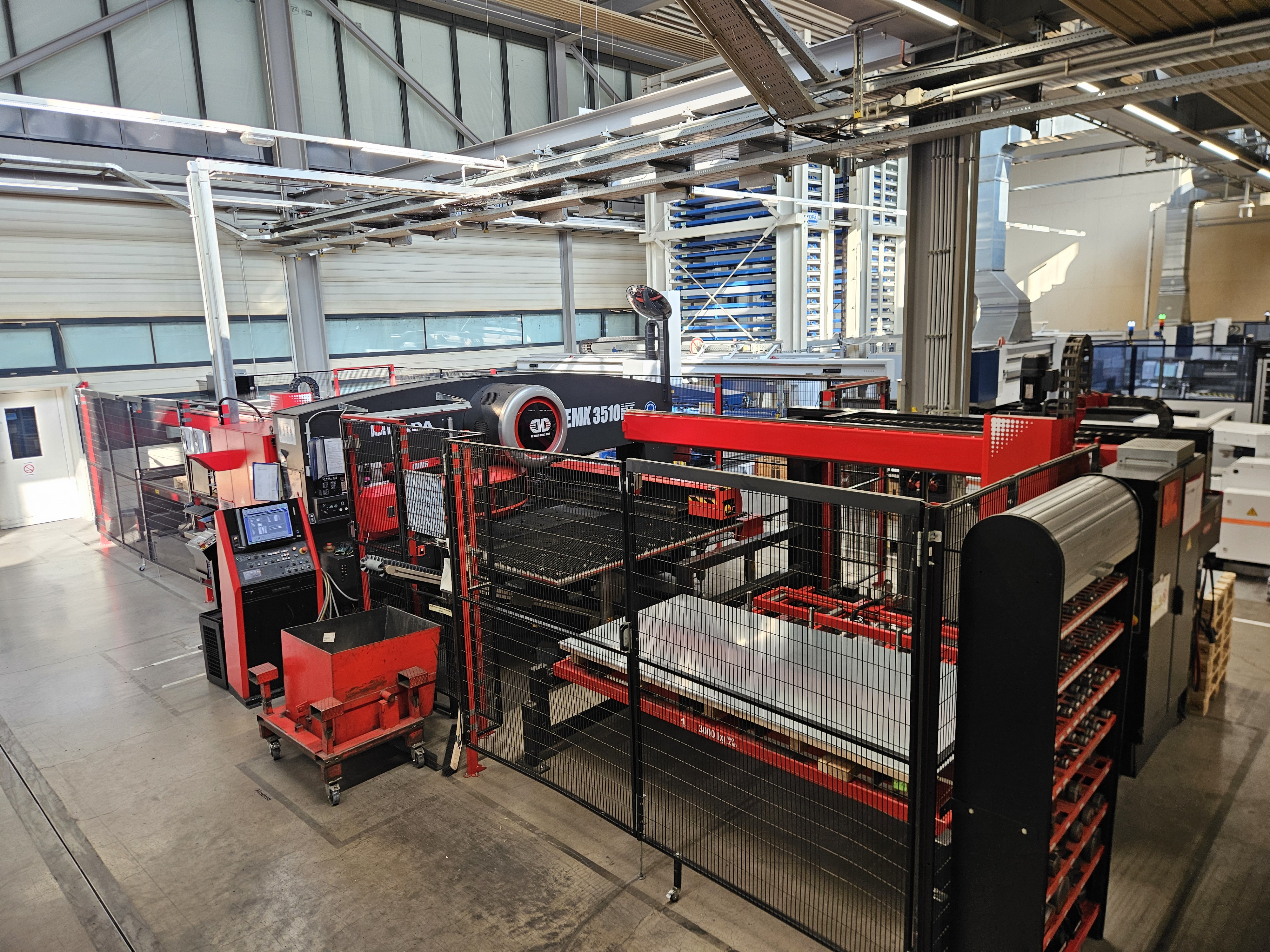 Poinçonneuse à cnc Amada EMK 3510 NT + L III + PR III UL