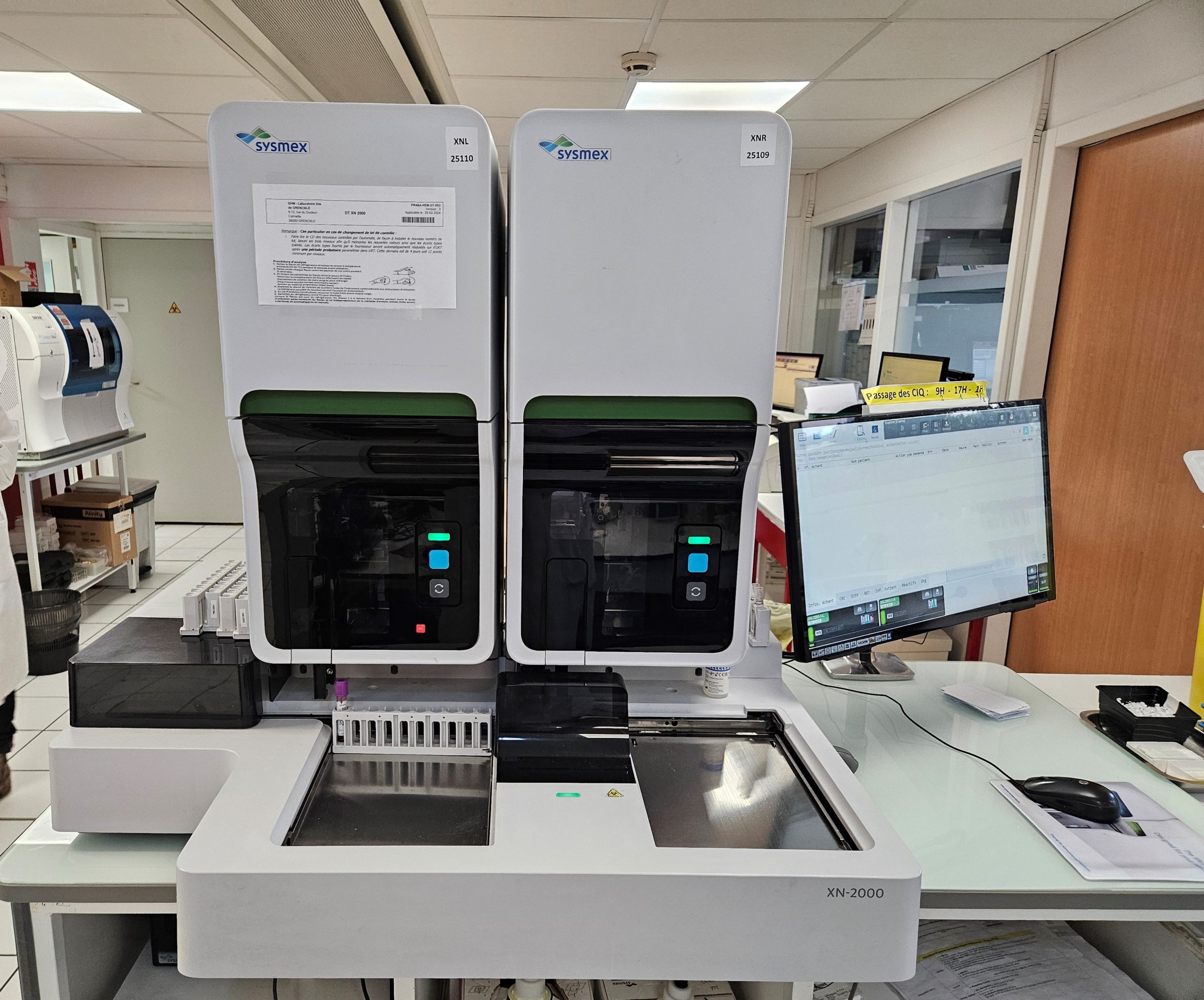 Équipement de diagnostic Sysmex XN-2000