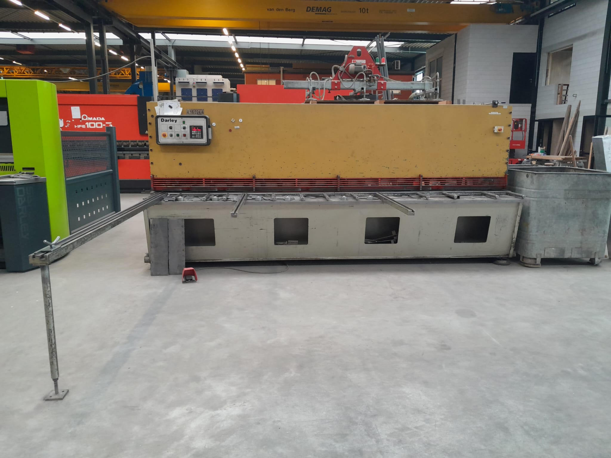 Cisaille guillotine hydraulique Darley GS 4108