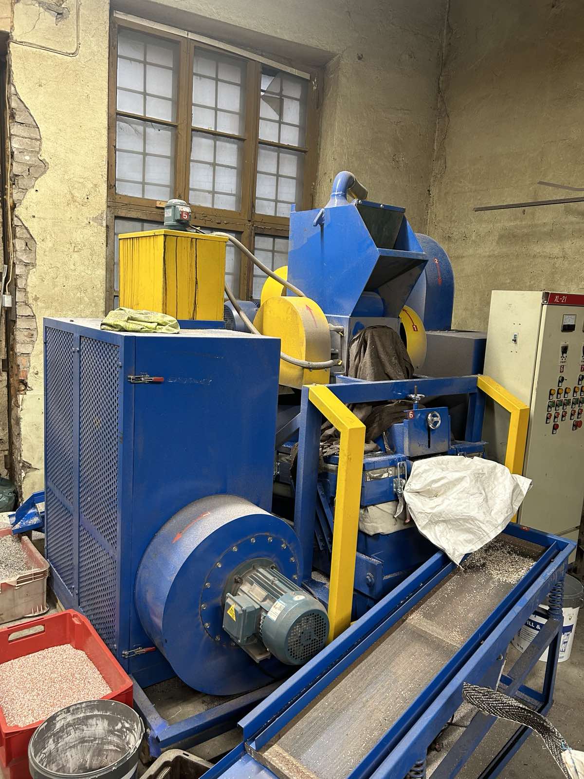 Machine de recyclage plastique China Bs d10