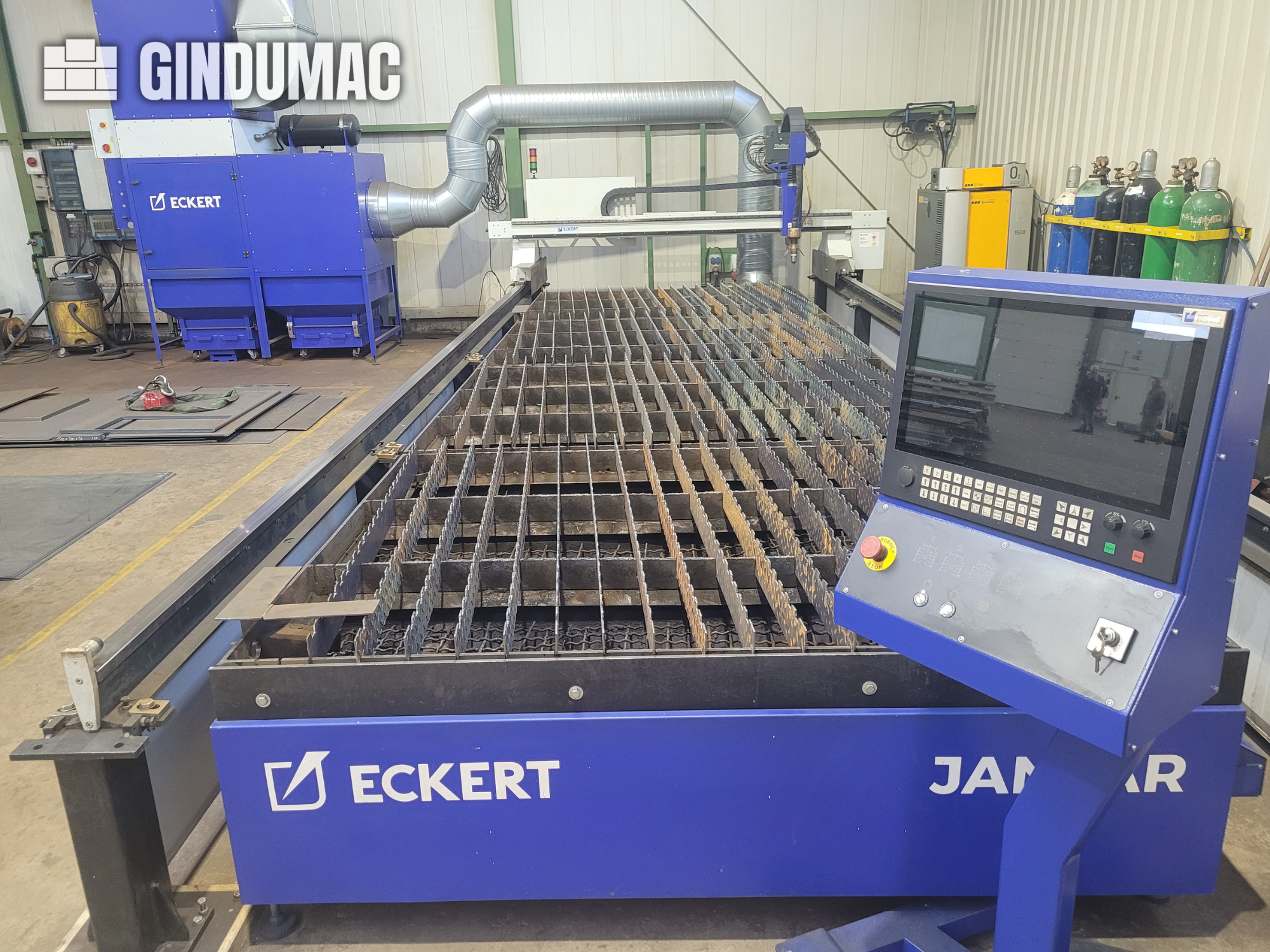 ECKERT Jantar 2 Machine de découpe plasma