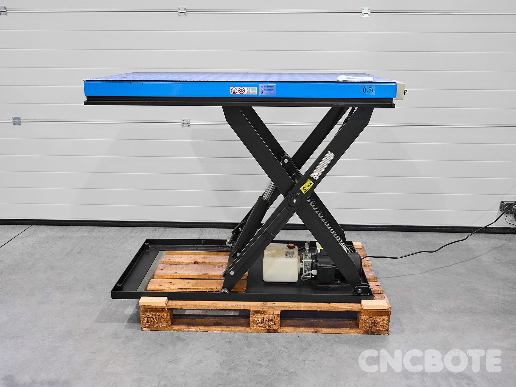HanseLifter HIW1.0EU-230V-02 Table élévatrice à ciseaux