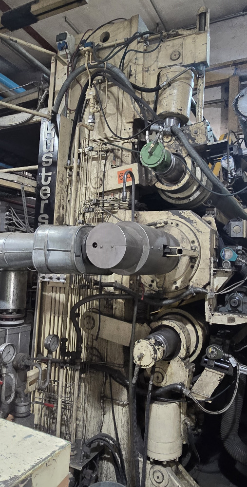 Système de calandrage « Soft nip » Küster 2650 mm – Machine Küster