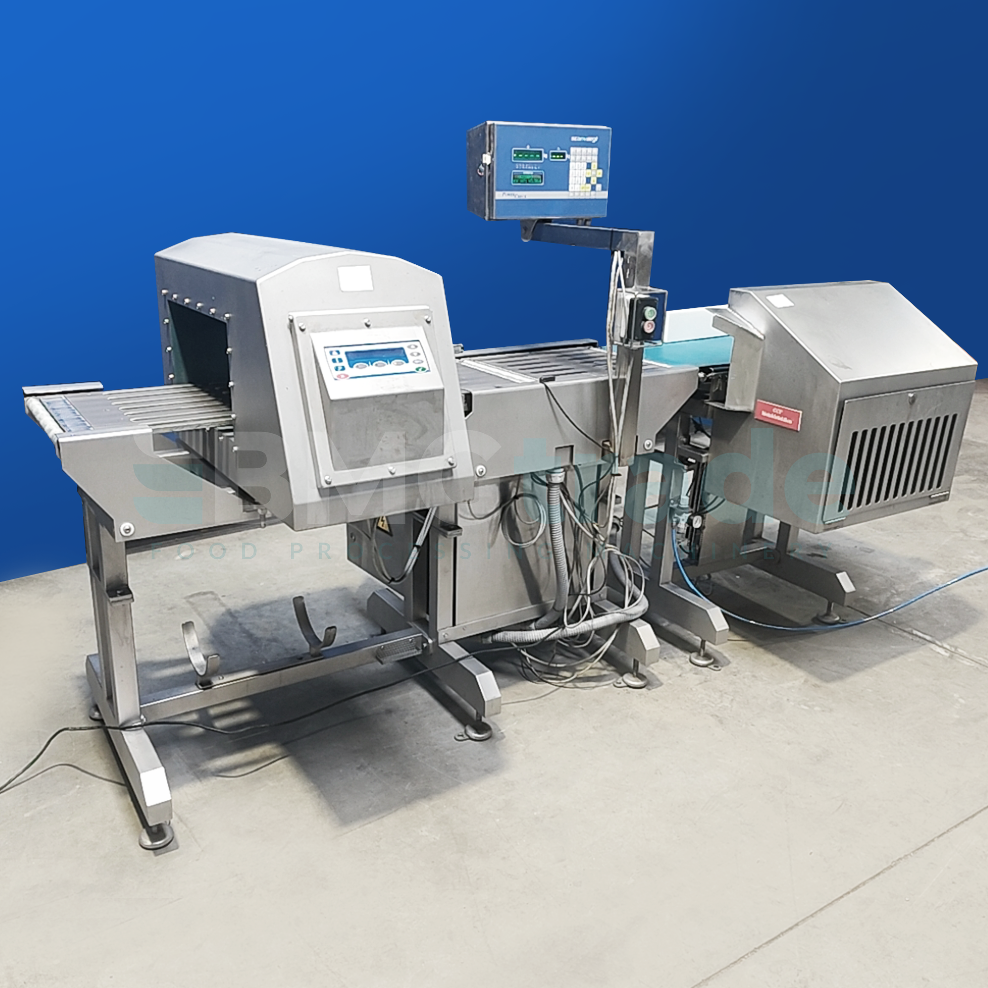 SCANVAEGT/LOMA MD304 Ligne de contrôle complète avec rejet automatique