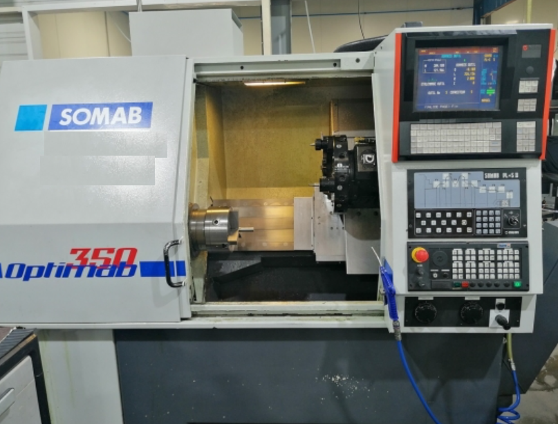 Tour cnc avec outils fixes SOMAB OPTIMAB 350 d'occasion