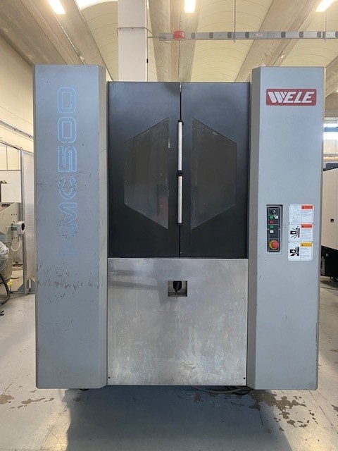 Centre d'usinage horizontal WELE HMC 500 d'occasion