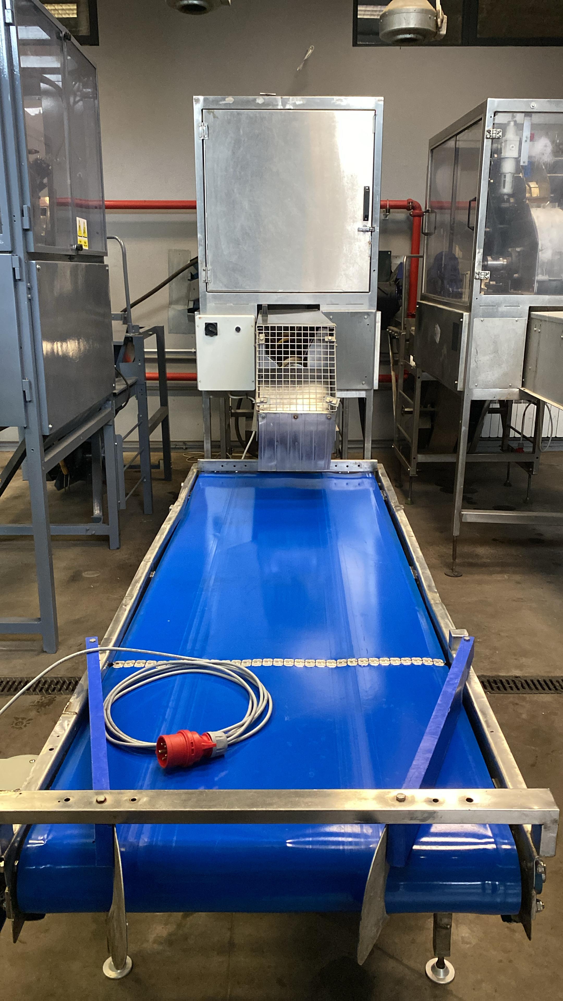 Machine de découpe, lavage et blanchiment de fruits et légumes M&P MK2