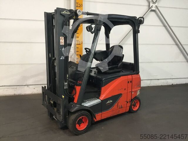 Electric 4-wheel forklift Linde E20PH-02