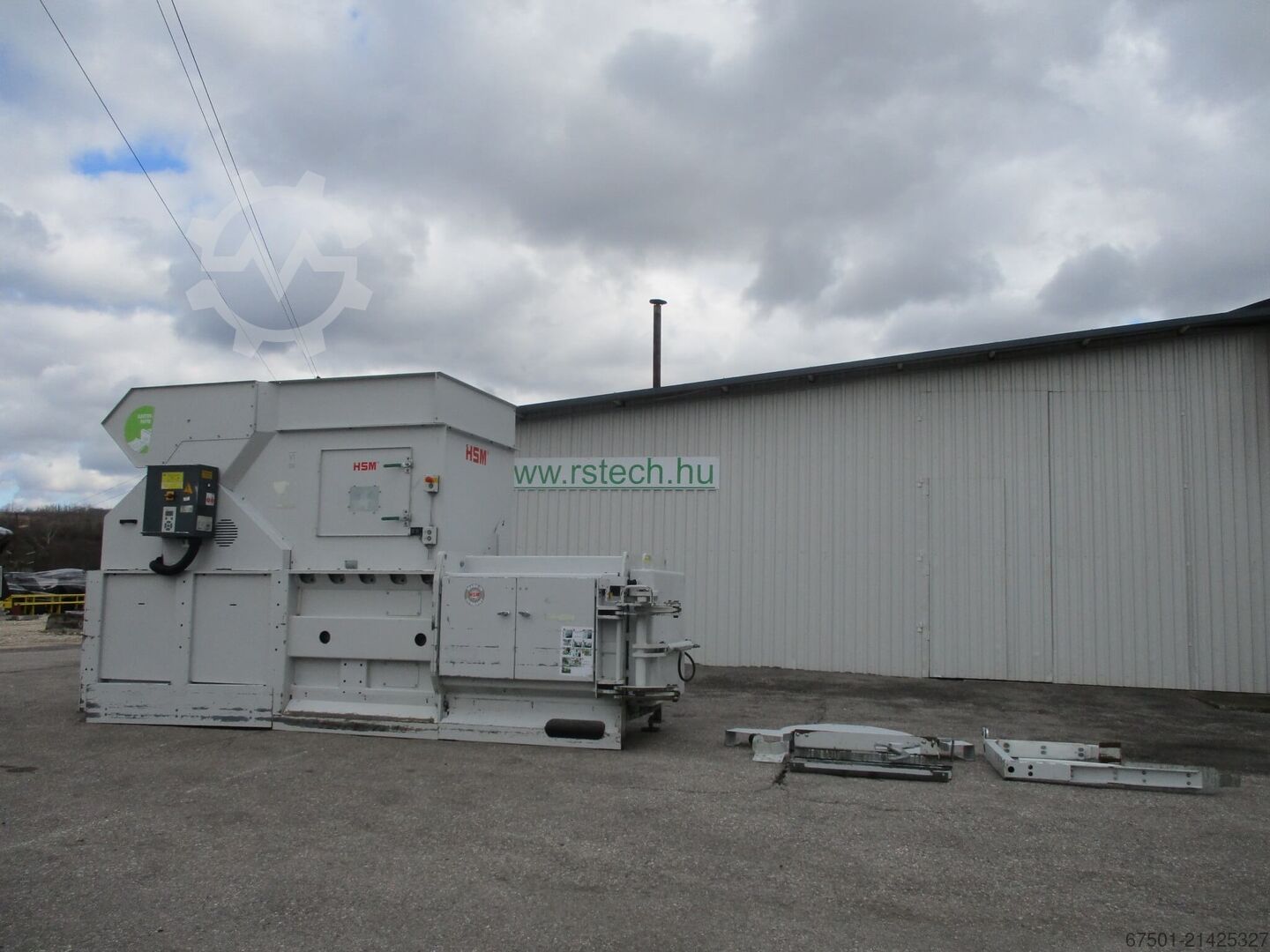 Paper press, paper press, waste press HSM HSM Ballenpresse HL 4010 Re (3437)