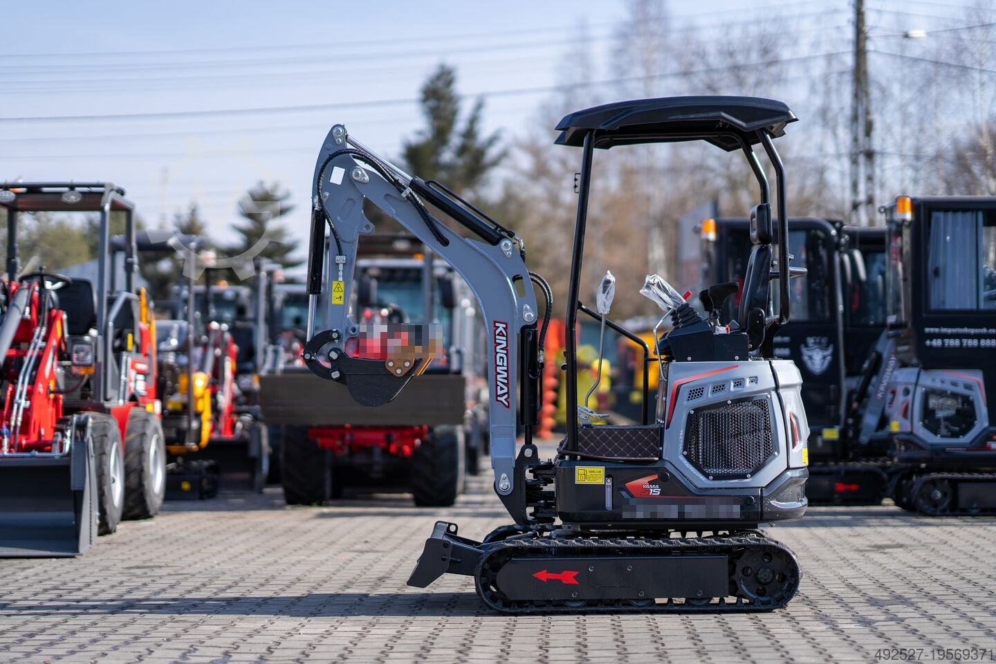 Mini excavator KINGWAY DEUTSCHLAND e. K. Minibagger YAMA S15 LITE