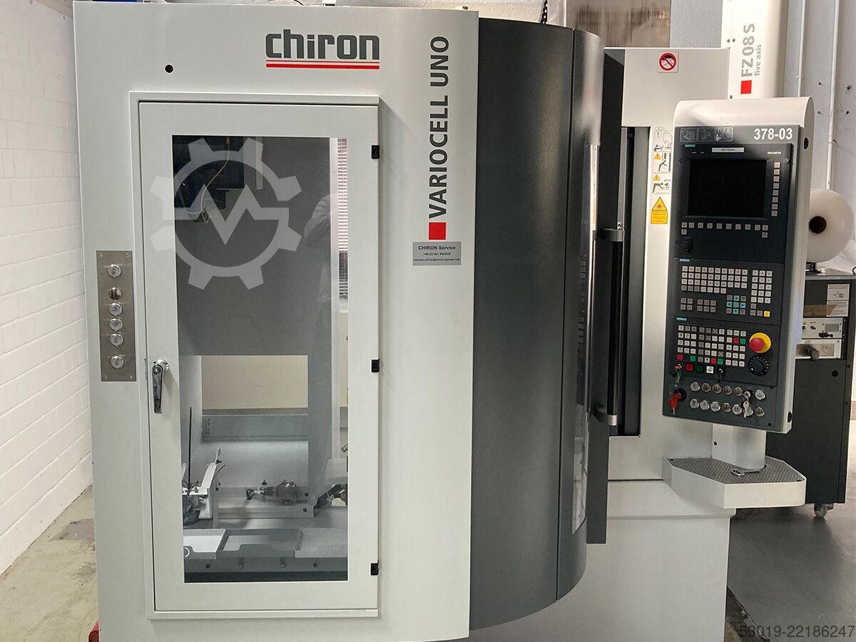 Vertical machining center CHIRON FZ 08 S five axis + VarioCell -Refit-