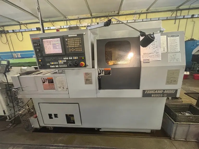 Tour cnc à poupée mobile TSUGAMI BS 20 III d'occasion