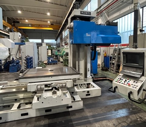 Aléseuse à montant mobile CNC MONTI S.P.A. MCS 100