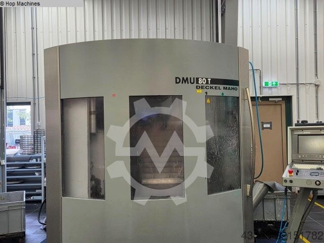 Milling machining centers - vertical DECKEL MAHO DMU80T