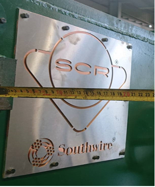 Ligne de production complète de barres en cuivre SOUTHWIRE SCR SYSTEM #2500