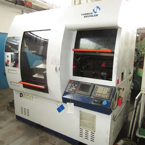 Tour cnc à poupée mobile Tornos DECO 20 A d'occasion