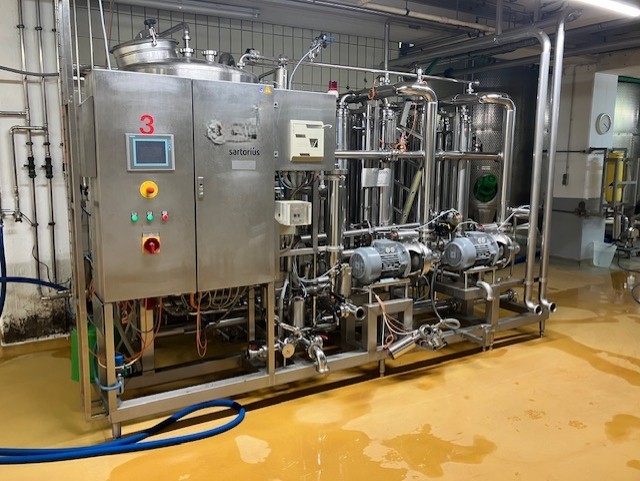 Filtre à flux croisé Sartorius Sartoflow Compact 12 (2006)