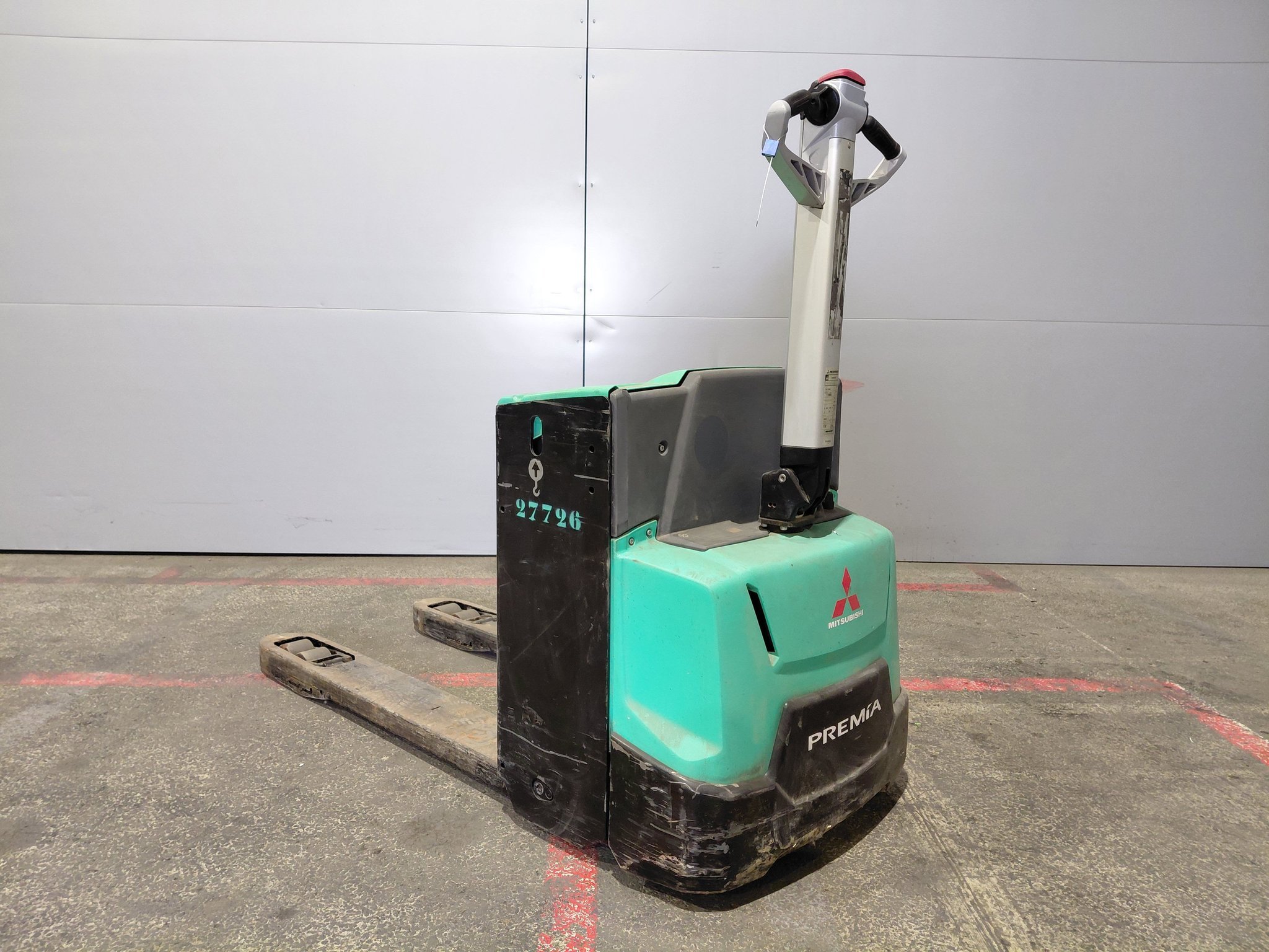 Transpalette Mitsubishi PBP16N2 - ACCOMPAGNANT
