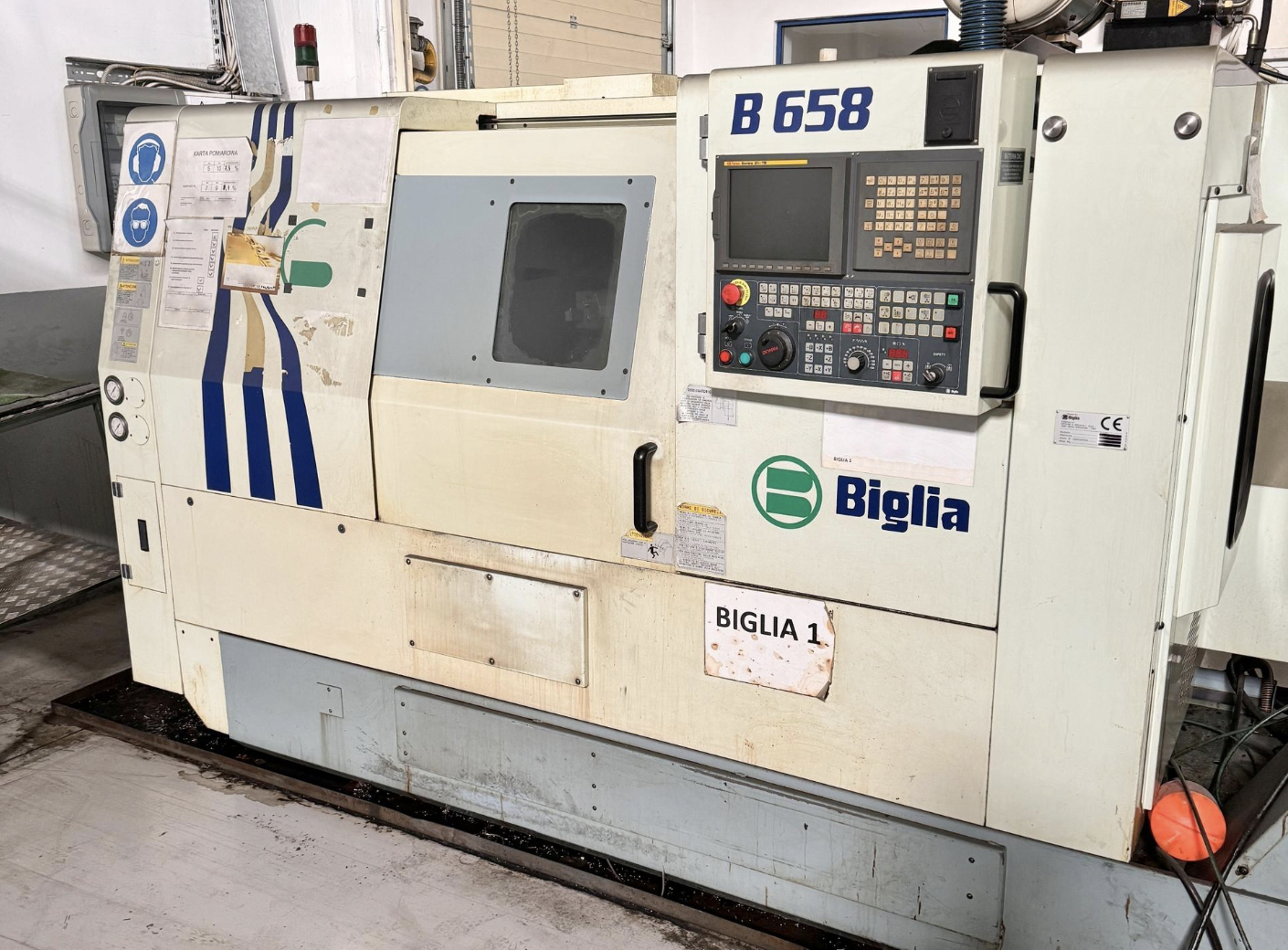 Tour cnc BIGLIA B658