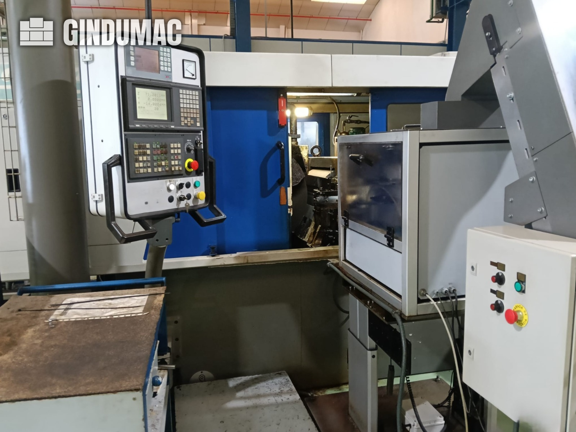 Rectifieuse cylindrique sans centre DANOBAT 327 MDA