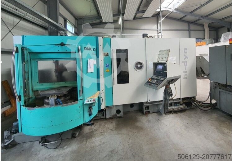 Vertical machining center DMG Mori DMC 60H hi-dyn