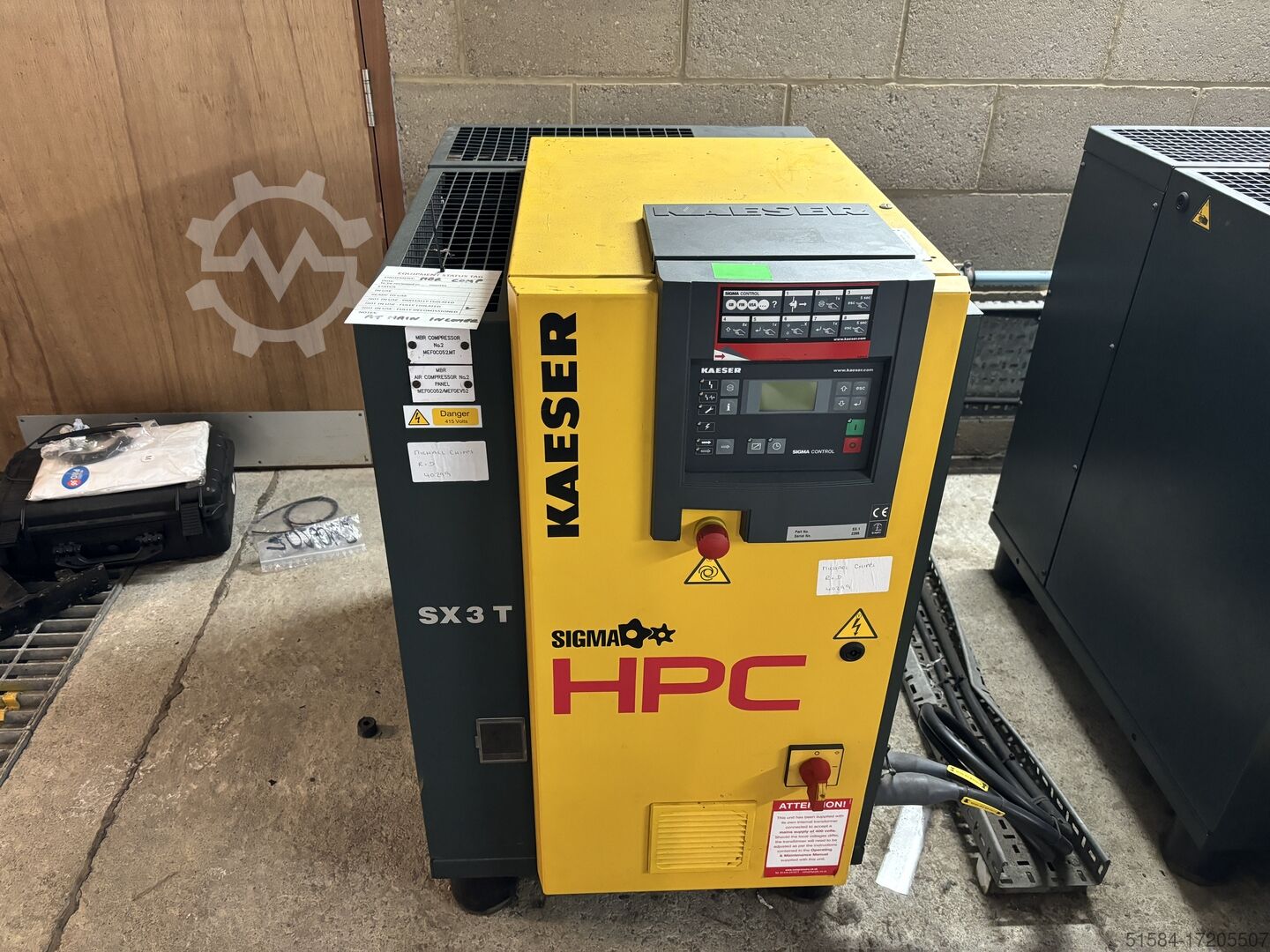 Screw compressor Chicago Pneumatic CPVSD20 UL 60 Hz
