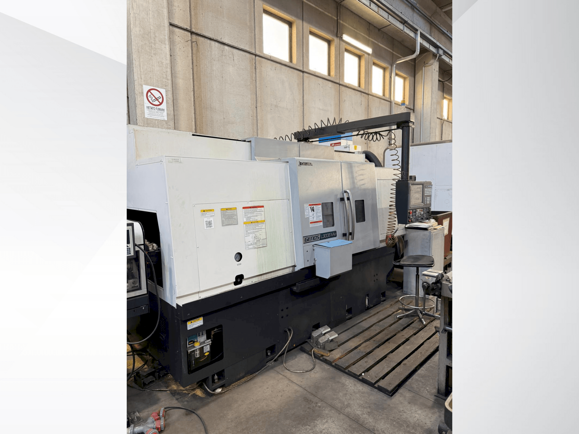 Tour cnc Okuma Genos L 300E-MY-e