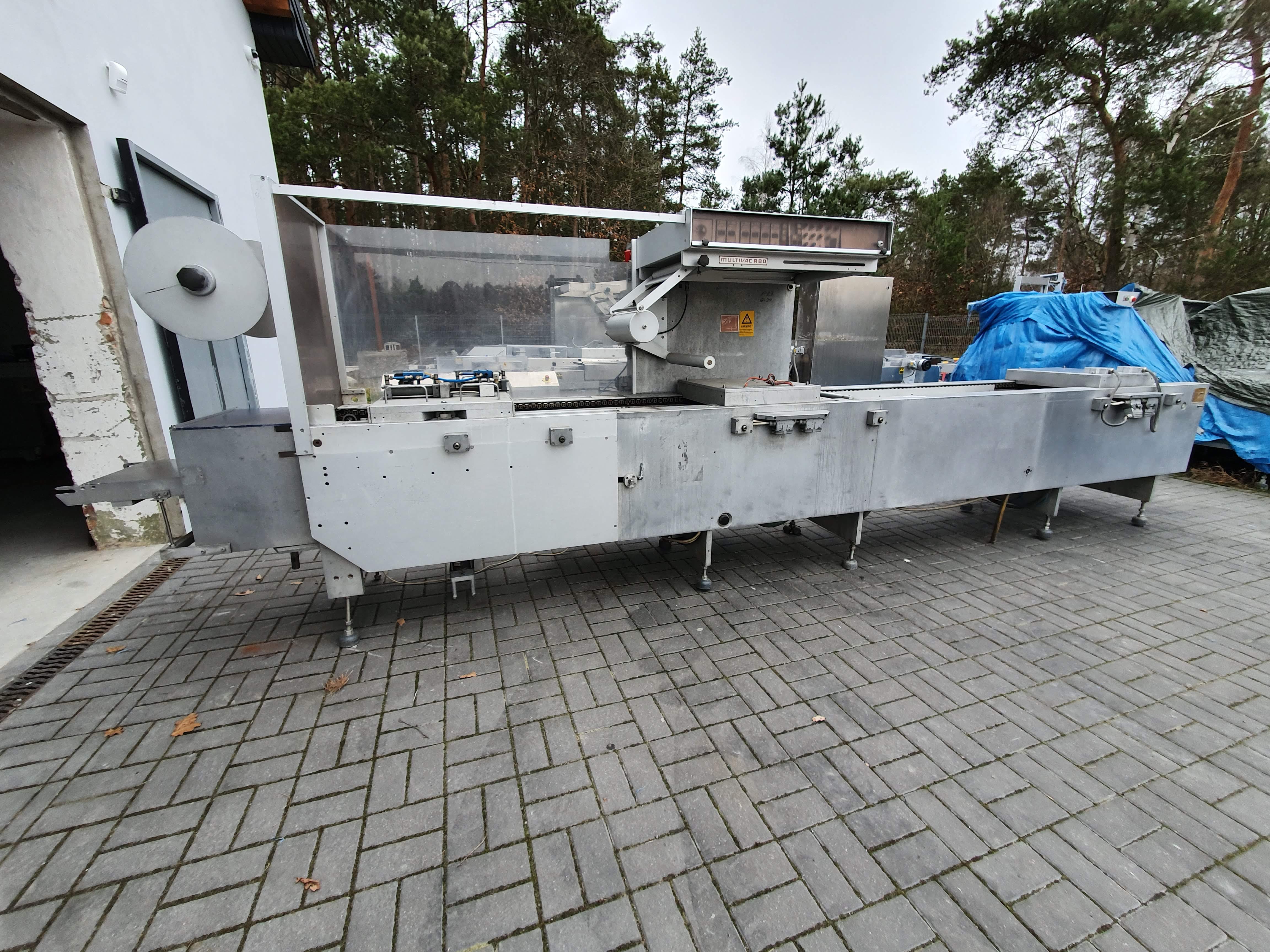 Ligne de formage remplissage operculage Multivac R80