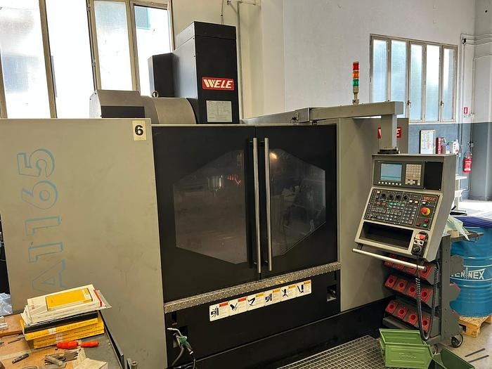 Centre d'usinage vertical WELE AA1165 d'occasion