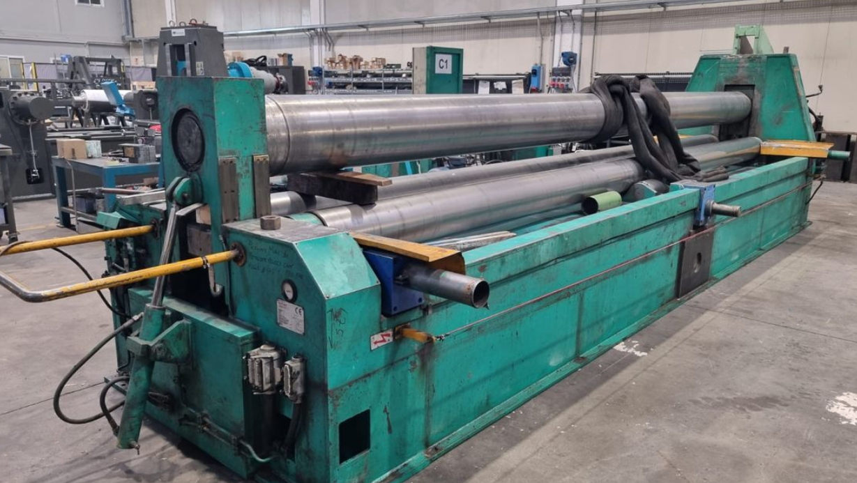 Presse à rouleaux triple hydraulique SERTOM 6100 x 10/8 mm