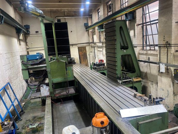 Fraiseuse cnc à banc fixe Mecof 9000mm
