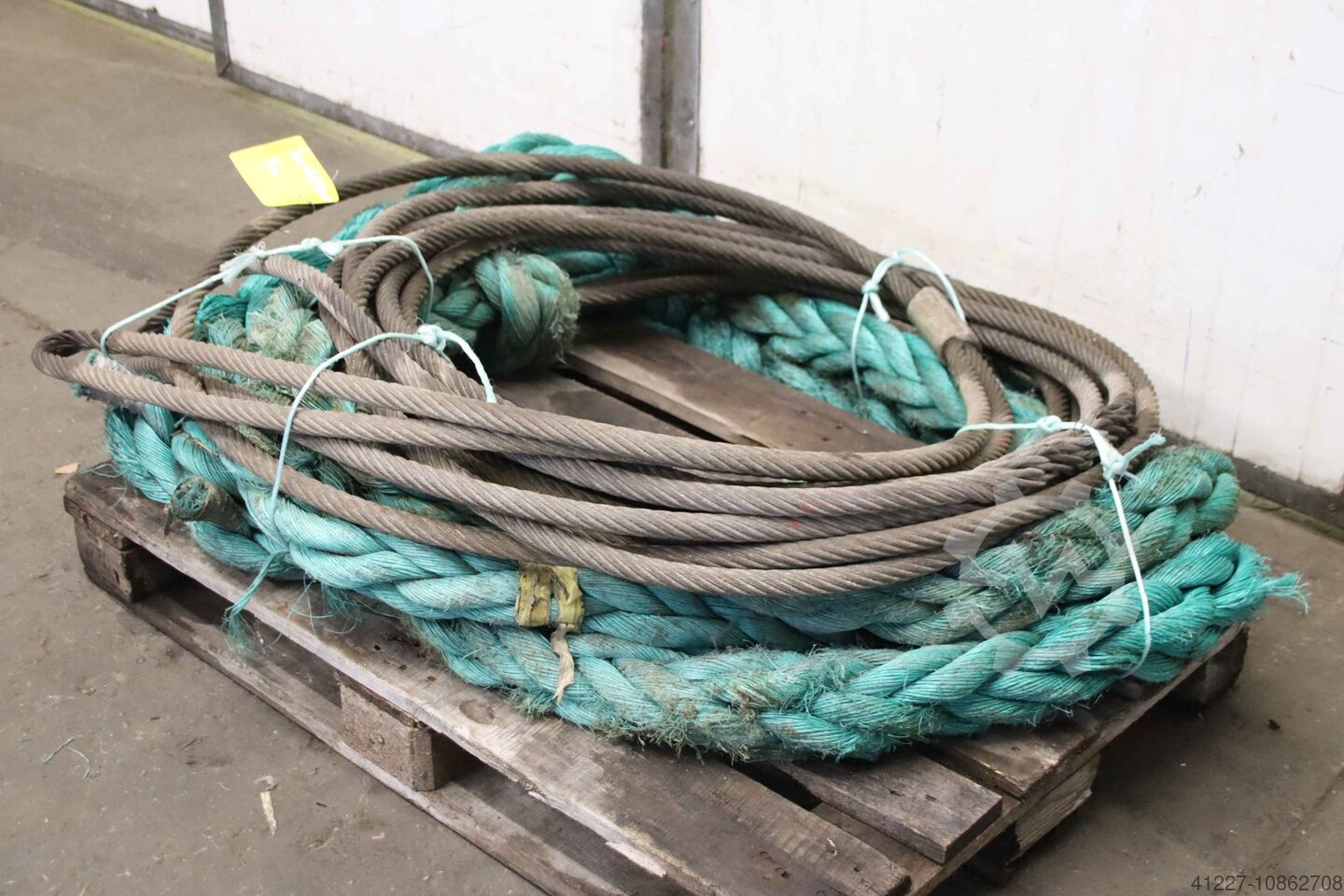 Steel cable/rope Stahl Nylon Ø27 mm/13m / Ø 100 mm/4 m