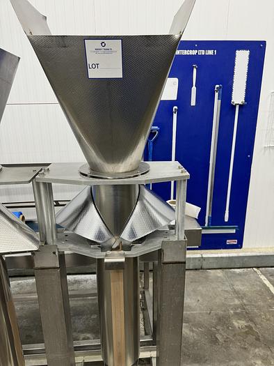 Trieuse pondérale Yamato weigher + Sandiacre bagger full packing line -