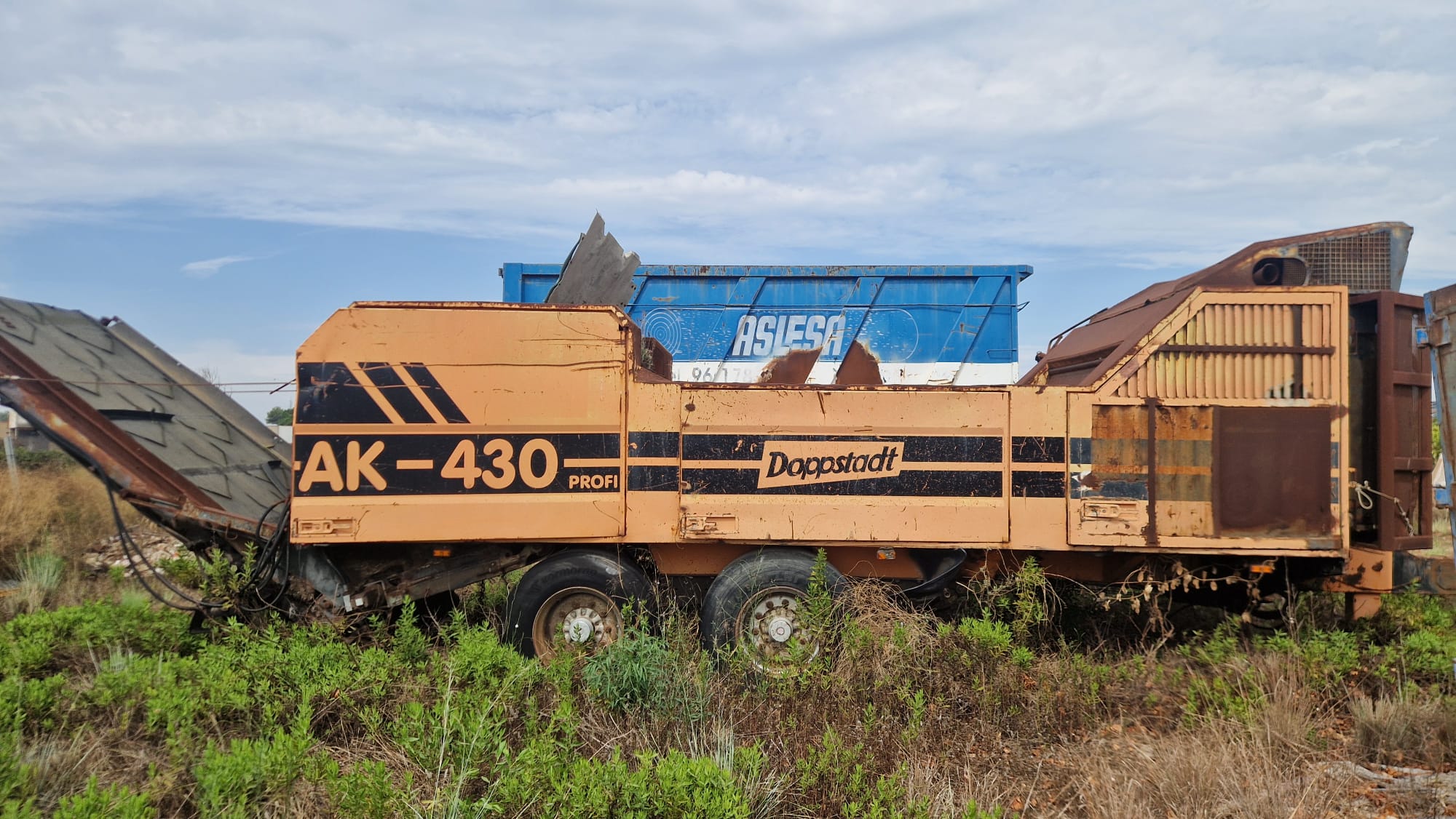 Déchiqueteuse à bois Doppstadt AK 430