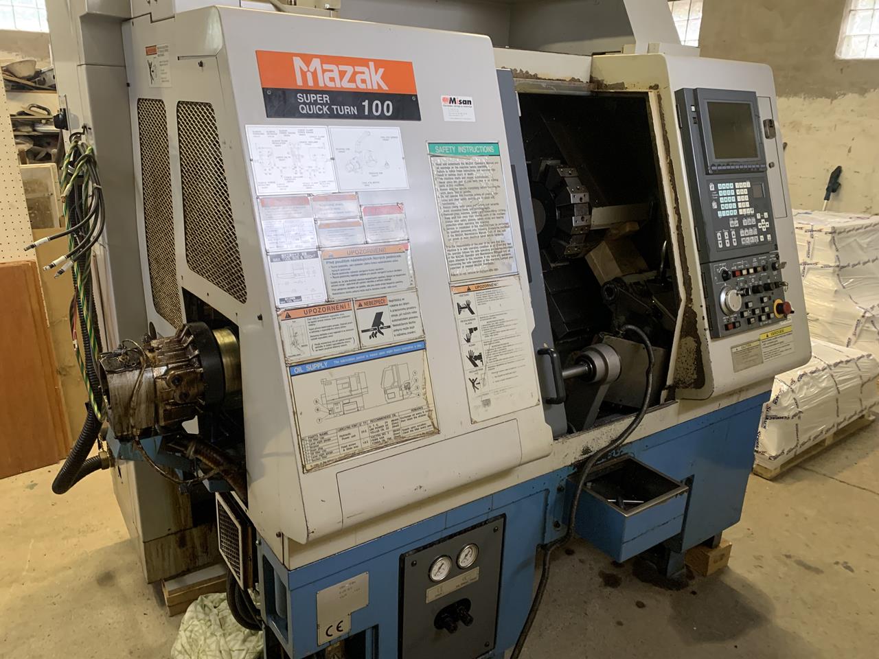 Tour cnc MAZAK SQT 100