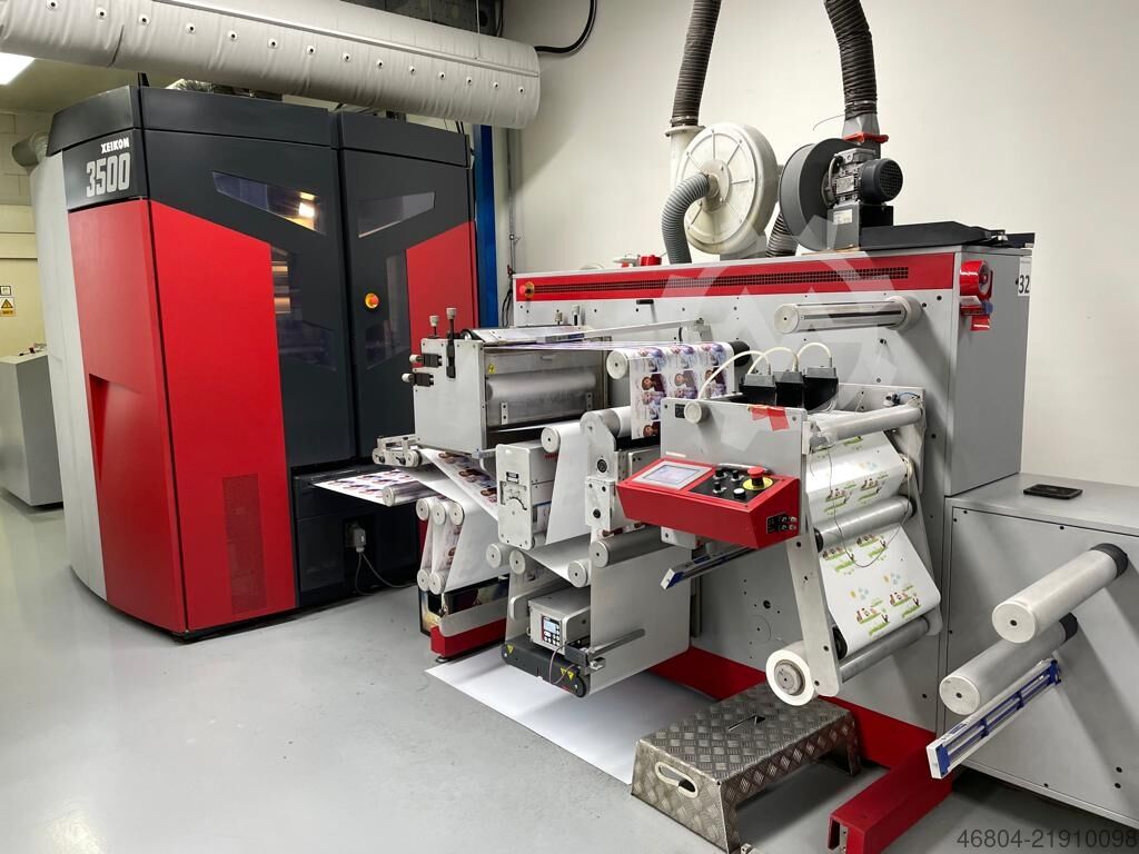 Digital print machine Xeikon 3500