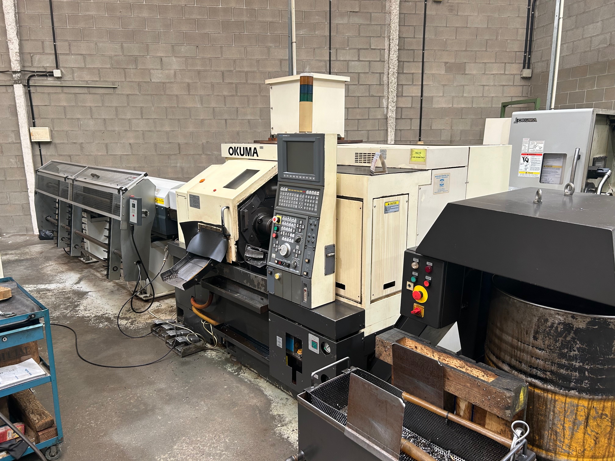 Tour cnc OKUMA LCS-15E