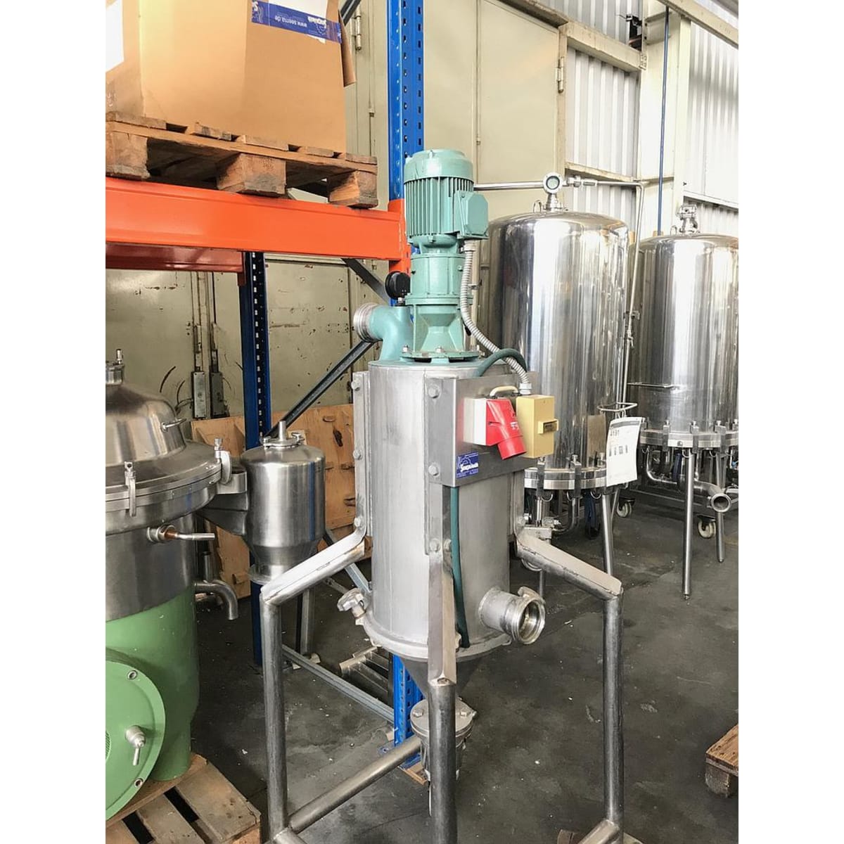 Séparateur Alfa Laval rotary brush screen