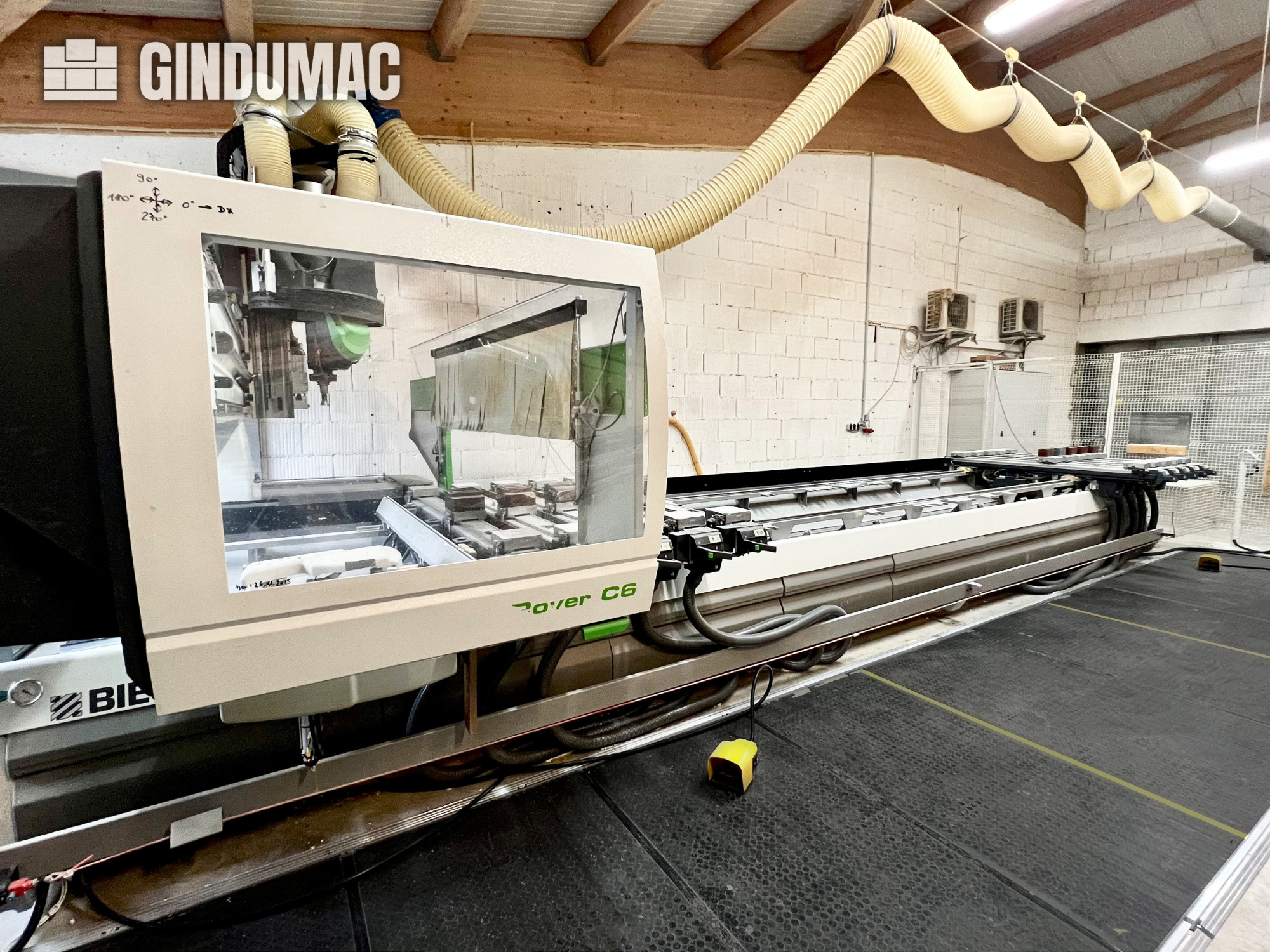 Centre d’usinage CNC bois BIESSE Rover C 6.65